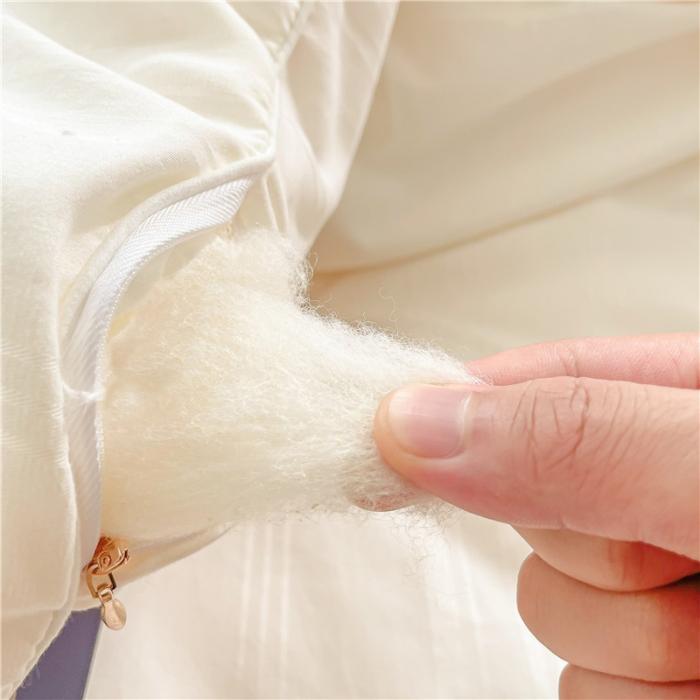 91家纺网 家纺一手货源 找家纺 2023新款60磨毛缎纹大豆纤维被