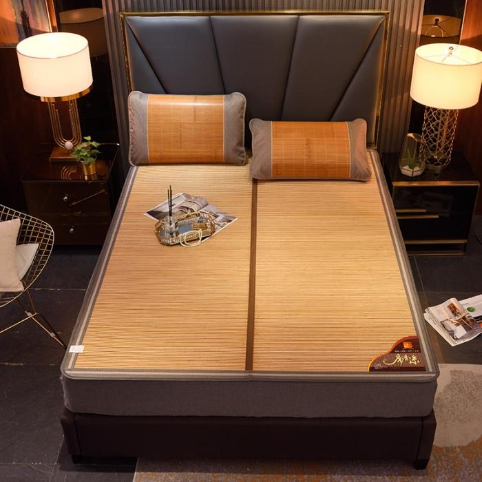 91家纺网 家纺一手货源 找家纺 2023新款双面竹席冰丝席竹凉席学生宿舍席子凉席 亲肤席