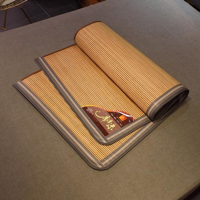 91家纺网 家纺一手货源 找家纺 2023新款双面竹席冰丝席竹凉席学生宿舍席子凉席 亲肤席