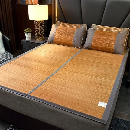 2024新款双面竹席冰丝席竹凉席学生宿舍席子凉席 素格碳化