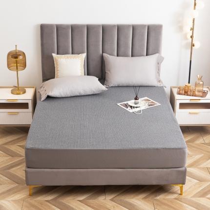 91家纺网 家纺一手货源 找家纺 （总）海虹 新款铜离子针织棉防水床笠