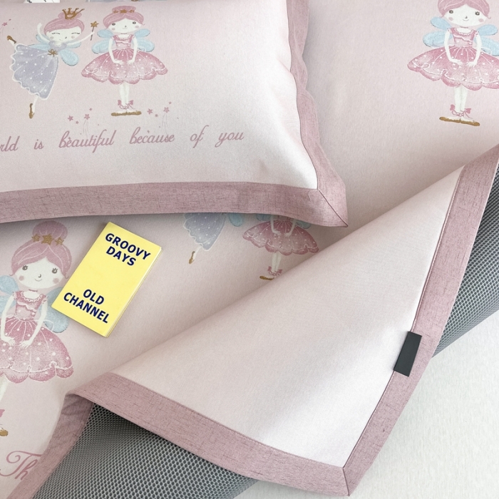 91家纺网 家纺一手货源 找家纺 本希 2022新款水洗数码印花卡通简约冰丝席床席款 芭蕾舞女孩