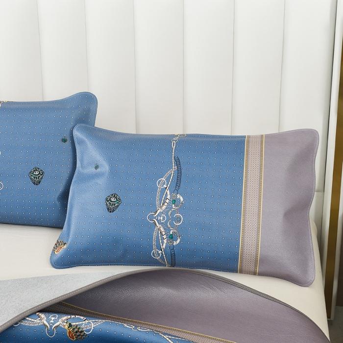 91家纺网 家纺一手货源 找家纺 头层彩绘牛皮席 三件套 水牛皮 牛皮凉席 头层 彩绘凉席