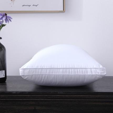 91家纺网 家纺一手货源 找家纺 仁宇 2022新款全棉酒店立体纯白防雨布羽丝绒枕头