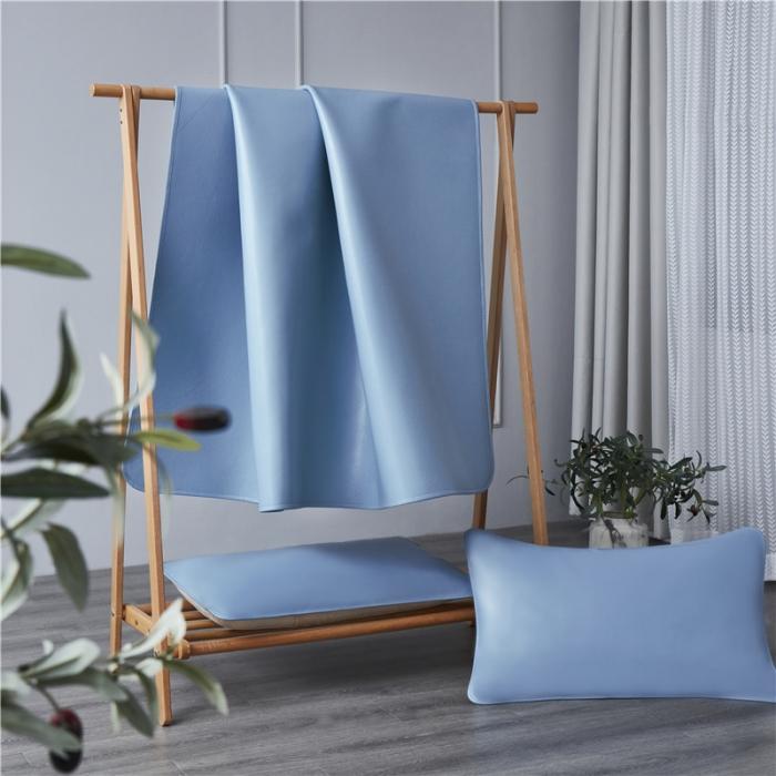 91家纺网 家纺一手货源 找家纺 头层素彩牛皮席 水牛皮 牛皮凉席 头层 彩绘凉席