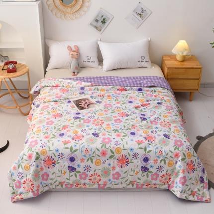 91家纺网 家纺一手货源 找家纺 （总）小虾米 2022新款40支纯棉印花夏被被子被芯