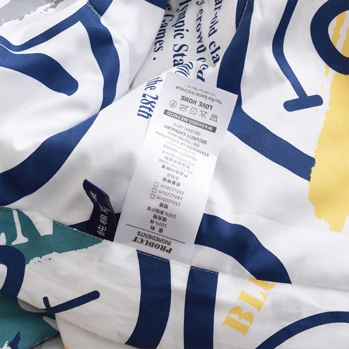 91家纺网 家纺一手货源 找家纺 小虾米 2022新款40支纯棉印花夏被被子被芯 幸运一夏