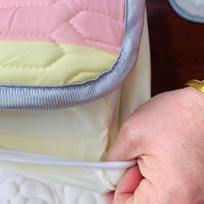 91家纺网 家纺一手货源 找家纺 小虾米 2022新款可定制凉感丝0.4乳胶凉席床笠三件套 星空女孩