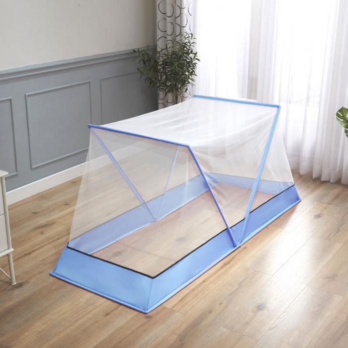 91家纺网 家纺一手货源 找家纺 2024 网红折叠款童年防蚊布学生蚊帐