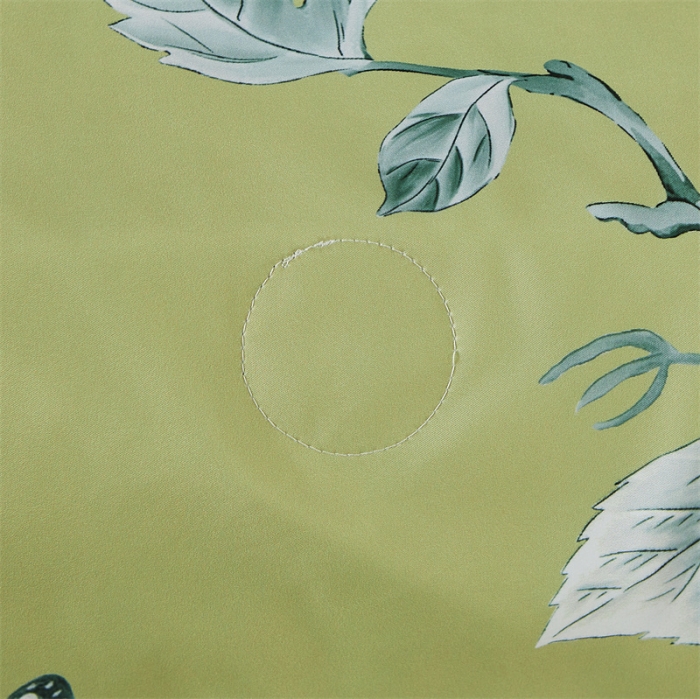 91家纺网 家纺一手货源 找家纺 铠畅 2022新款天丝夏被四件套床裙 淡柔嫩朵