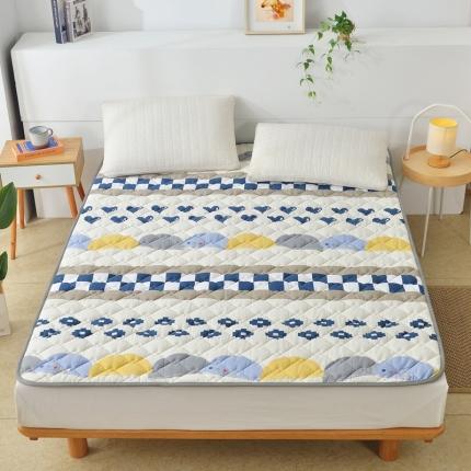 91家纺网 家纺一手货源 找家纺 索弗莱 2022新款全棉床垫星空漫步