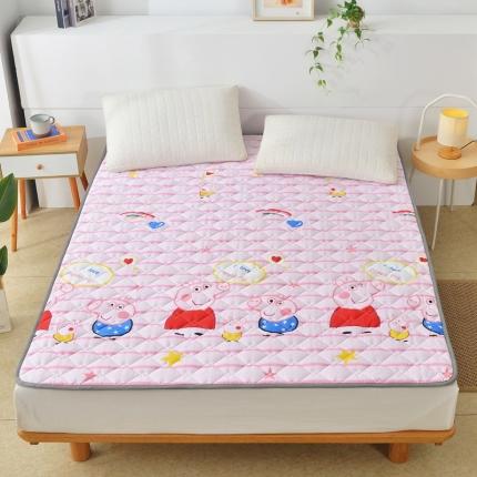 91家纺网 家纺一手货源 找家纺 索弗莱 2022新款全棉床垫星空漫步