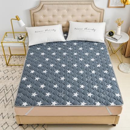 91家纺网 家纺一手货源 找家纺 索弗莱 2022新款全棉床垫星空漫步