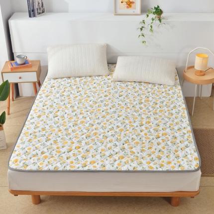 91家纺网 家纺一手货源 找家纺 （总）索弗莱 全棉印花纯棉床垫加厚床褥子