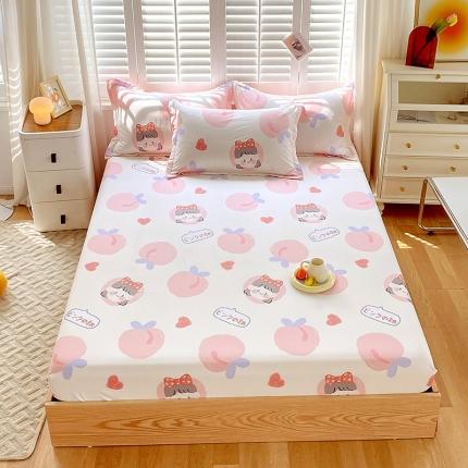 91家纺网 家纺一手货源 找家纺 （总）拾物记  2022新款A类12868全棉喷气印花系列单床笠