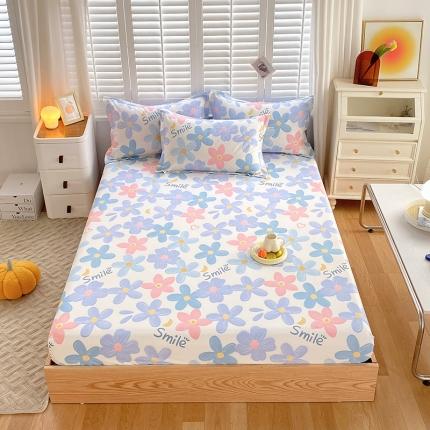 91家纺网 家纺一手货源 找家纺 （总）拾物记  2022新款A类12868全棉喷气印花系列单床笠