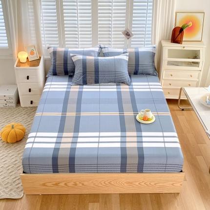 91家纺网 家纺一手货源 找家纺 （总）拾物记  2022新款A类12868全棉喷气印花系列单床笠