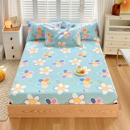 91家纺网 家纺一手货源 找家纺 （总）拾物记  2022新款A类12868全棉喷气印花系列单床笠