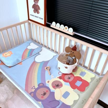 JUICY 橘滋家纺 2022新款婴幼儿A类凉席两件套 天线宝宝