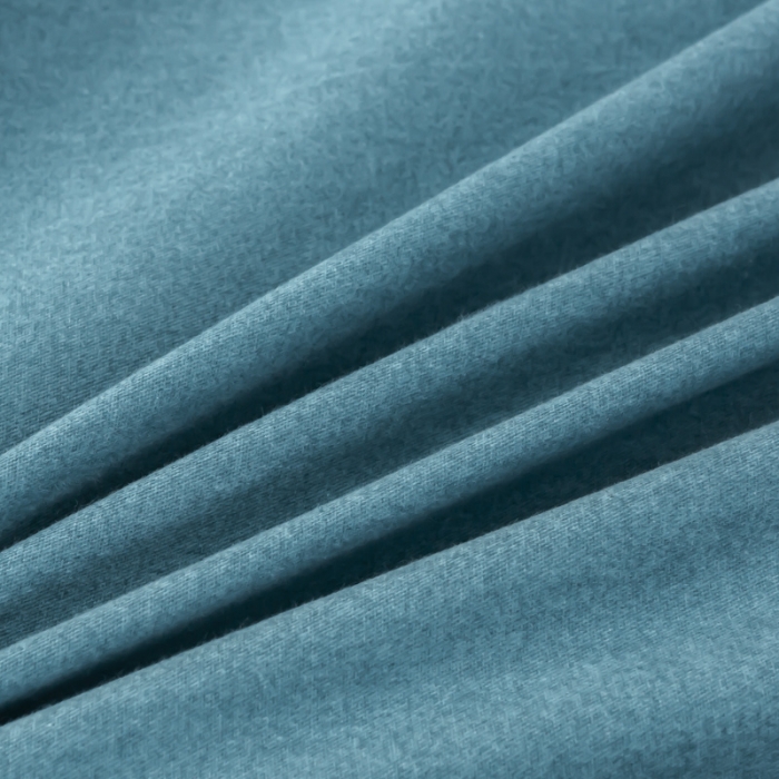 91家纺网 家纺一手货源 找家纺 优姿家纺 2022新款全棉磨毛绣花四件套 枫叶-孔雀蓝