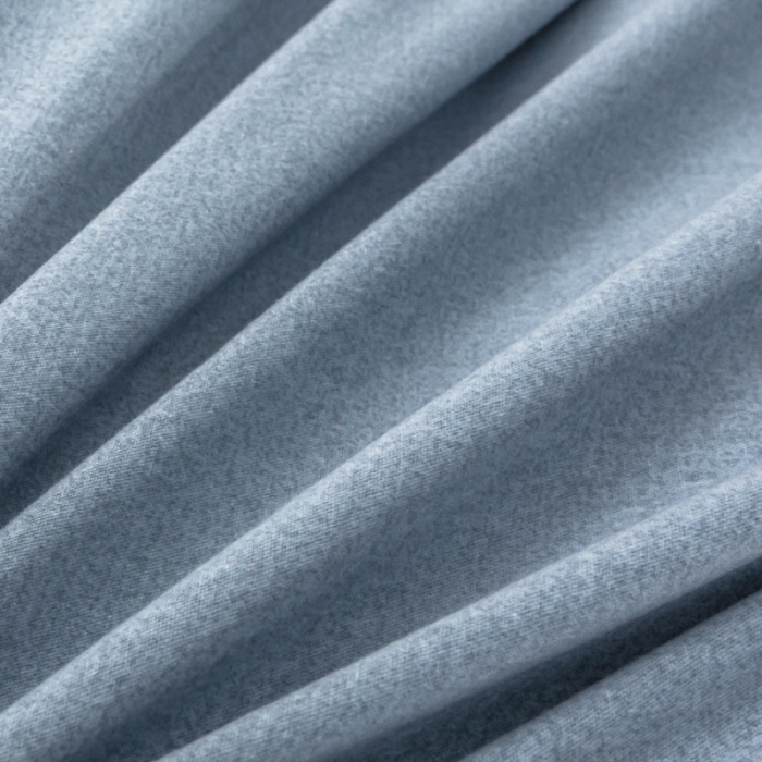 91家纺网 家纺一手货源 找家纺 优姿家纺 2022新款全棉磨毛绣花四件套 枫叶-蓝灰