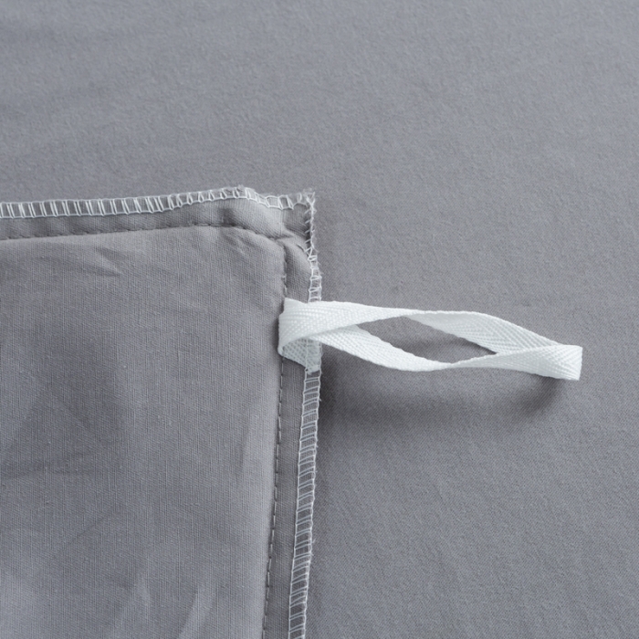 91家纺网 家纺一手货源 找家纺 优姿 2022新款100S长绒棉宽边绣花四件套爱之永恒-灰色