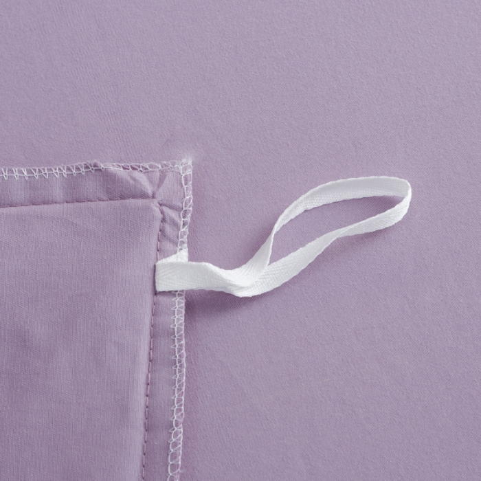 91家纺网 家纺一手货源 找家纺 优姿 2022新款100S长绒棉宽边绣花四件套爱之永恒-紫色