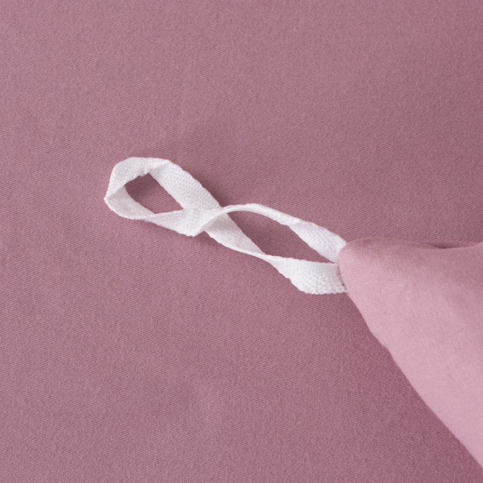 91家纺网 家纺一手货源 找家纺 优姿家纺2022新款100S长绒棉宽边绣花四件套蝶恋花-豆沙