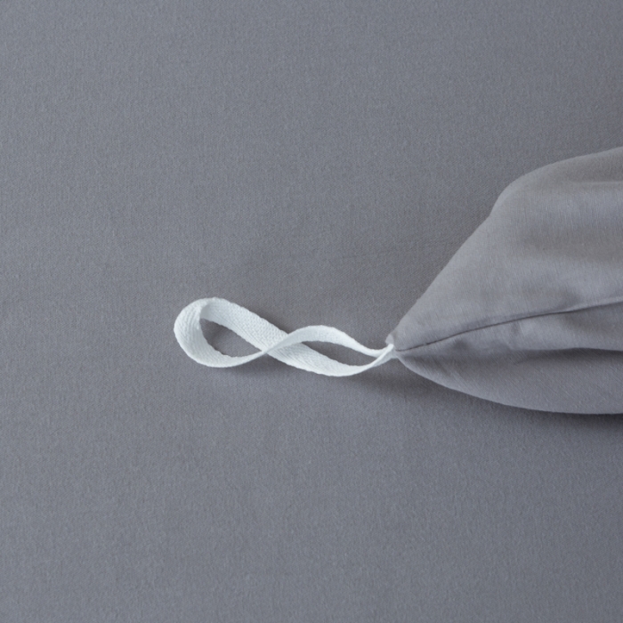 91家纺网 家纺一手货源 找家纺 优姿2022新款100S长绒棉宽边绣花四件套 蝶恋花-灰色