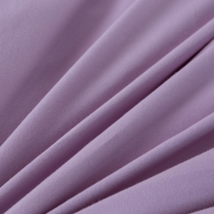 91家纺网 家纺一手货源 找家纺 优姿 2022新款100S长绒棉宽边绣花四件套 蝶恋花-紫色