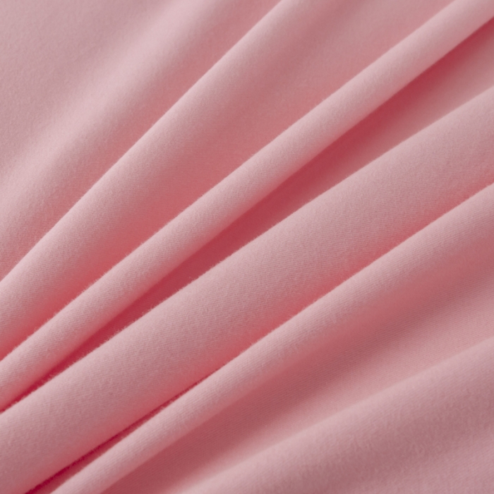 91家纺网 家纺一手货源 找家纺 优姿 2022新款100S长绒棉宽边绣花四件套一路有你-粉色