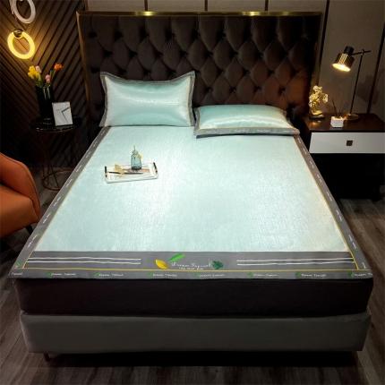 91家纺网 家纺一手货源 找家纺 (总) 宅部落 2022新款900D粗冰丝肌理纹冰丝席