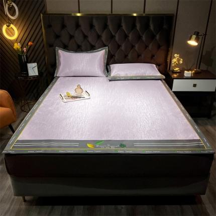 91家纺网 家纺一手货源 找家纺 (总) 宅部落 2022新款900D粗冰丝肌理纹冰丝席