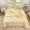 91家纺网 家纺一手货源 找家纺 婳庭家居 2023新款全棉泡泡纱夏被四件套 浅米黄