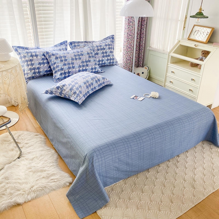 91家纺网 家纺一手货源 找家纺 金鑫汇2022新款网红直播爆款一字绣工艺款B版单床单千与千寻