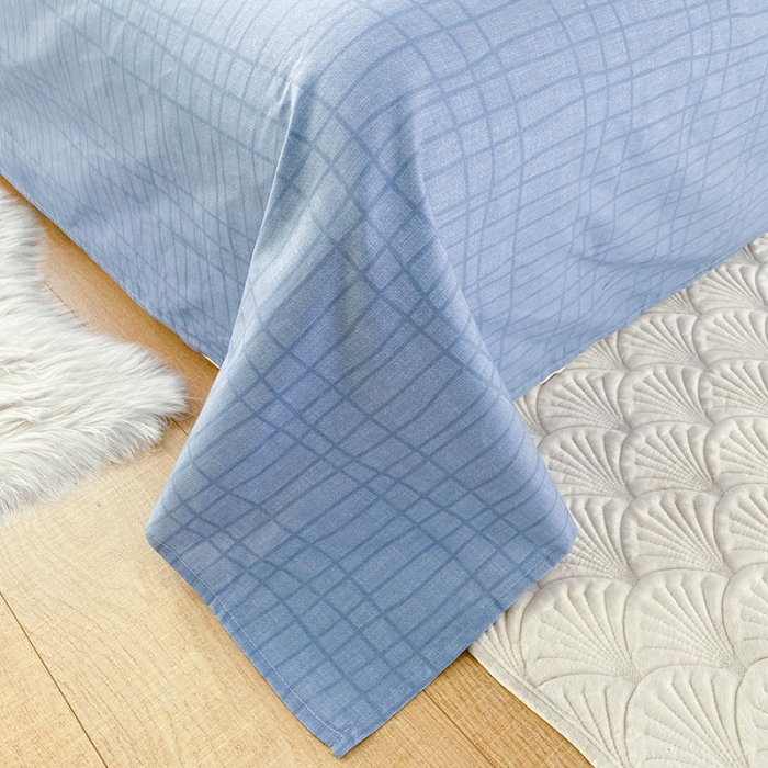 91家纺网 家纺一手货源 找家纺 金鑫汇 2022新款网红直播爆款一字绣工艺款B版单床单千屿熊