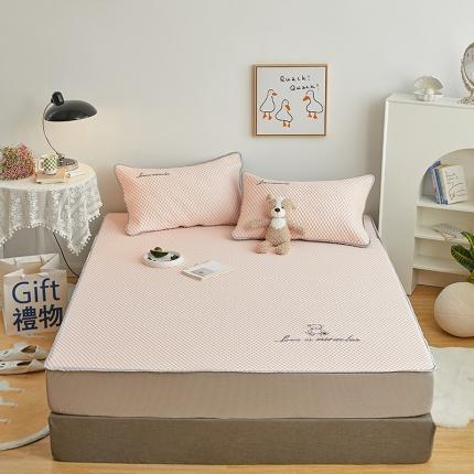 91家纺网 家纺一手货源 找家纺 （总）金丝鸟 2022新款凉感豆豆A类按摩凉席三件套