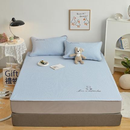 91家纺网 家纺一手货源 找家纺 （总）金丝鸟 2022新款凉感豆豆A类按摩凉席三件套