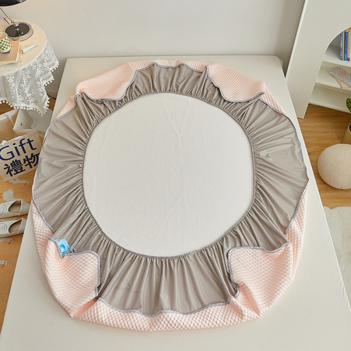 91家纺网 家纺一手货源 找家纺 （总）金丝鸟 2022新款凉感豆豆A类按摩凉席三件套