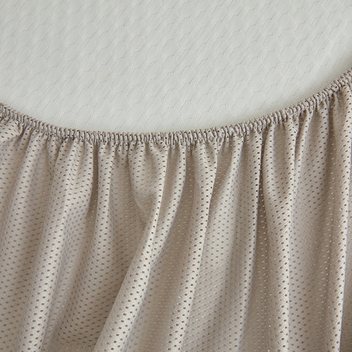 91家纺网 家纺一手货源 找家纺 金丝鸟 2022新款凉感豆豆A类按摩凉席三件套 浅灰