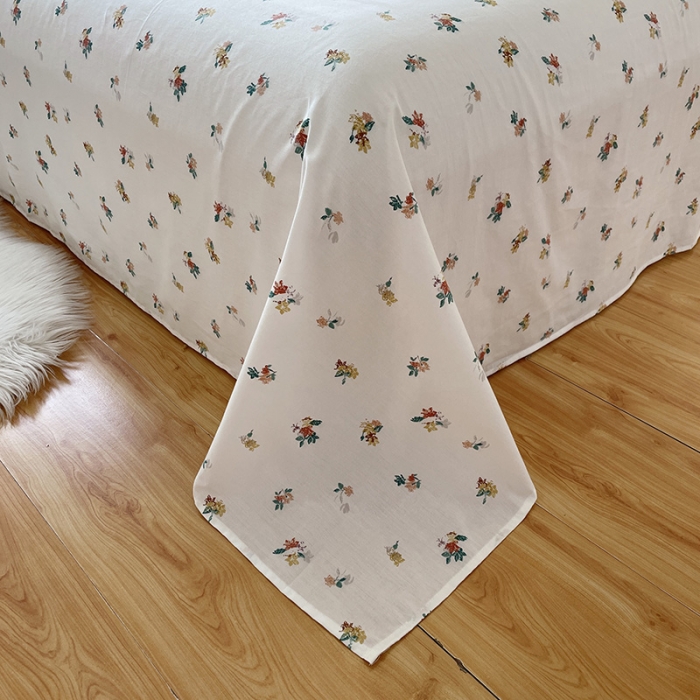 91家纺网 家纺一手货源 找家纺 千朵 2022新款全棉大豆夏被四件套 花仙子