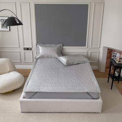 91家纺网 家纺一手货源 找家纺 （总）三味舒屋 2025新款抗菌防螨凉感提花冰丝席