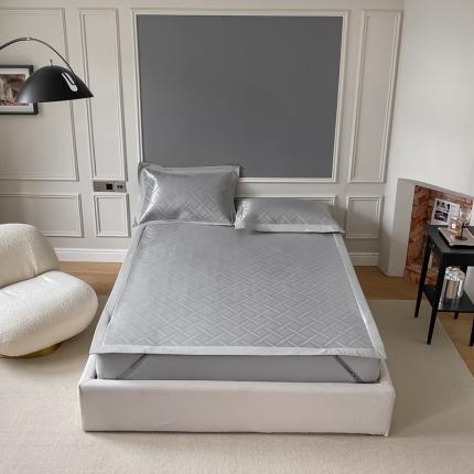 91家纺网 家纺一手货源 找家纺 （总）三味舒屋 2025新款抗菌防螨凉感提花冰丝席