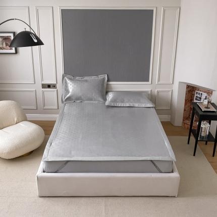 91家纺网 家纺一手货源 找家纺 （总）三味舒屋 2025新款抗菌防螨凉感提花冰丝席