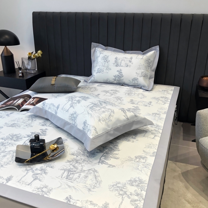 91家纺网 家纺一手货源 找家纺 三味舒屋 2025新款西西里印花冰丝席-床席款 西西里灰