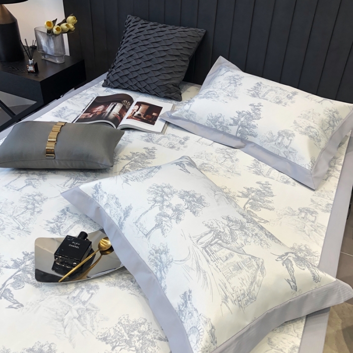 91家纺网 家纺一手货源 找家纺 三味舒屋 2025新款西西里印花冰丝席-床席款 西西里灰