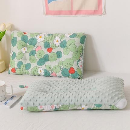 91家纺网 家纺一手货源 找家纺 （总）十九色 2022新款豆豆儿童定型枕30*50cm