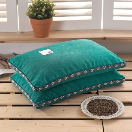 91家纺网 家纺一手货源 找家纺 (总) 明星枕业 2022新款糖果色麻绒荞麦枕