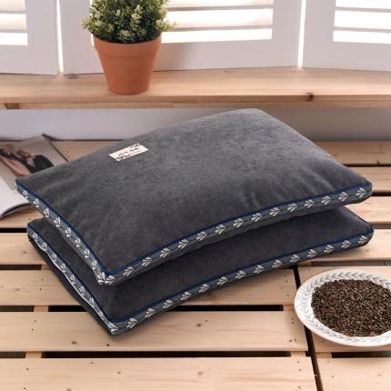 91家纺网 家纺一手货源 找家纺 (总) 明星枕业 2022新款糖果色麻绒荞麦枕