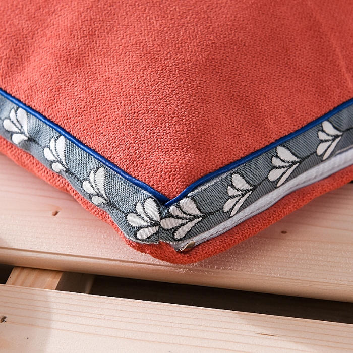 91家纺网 家纺一手货源 找家纺 (总) 明星枕业 2022新款糖果色麻绒荞麦枕